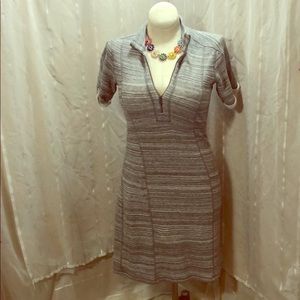 Tommy Bahama Size S/P Dress Gray Zipper